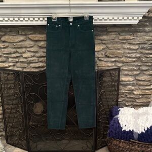J. Crew Green Classic Corduroy Pants